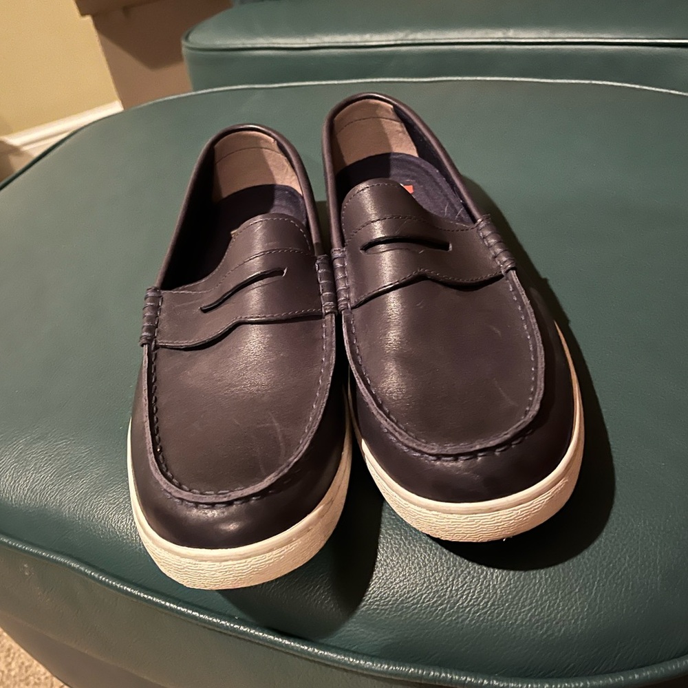 Navy Blue Loafers